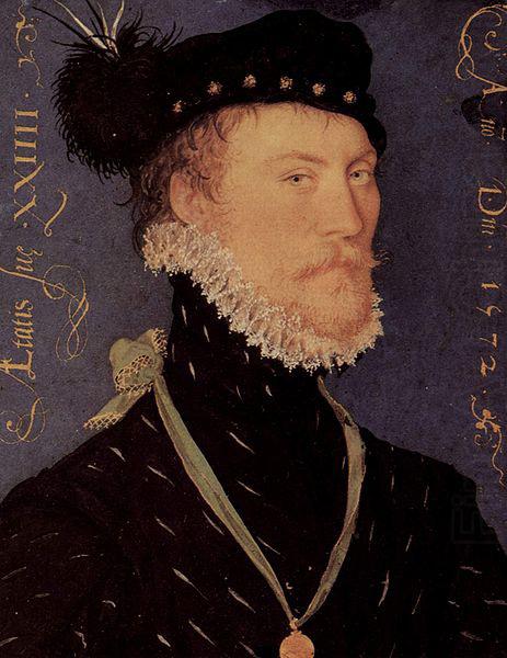 Portrat eines unbekannten Mannes, Nicholas Hilliard